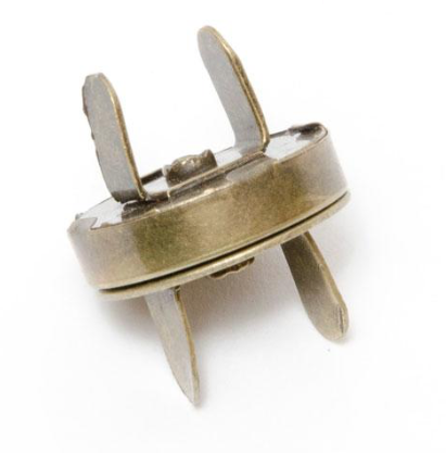 6 x 14mm regular magnetic bag snaps from Bobbin Girl Bag Making Supplies