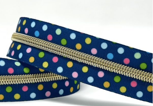 Easy to sew in and over, No. 5 zip tape with nylon teeth will not break your sewing machine needle