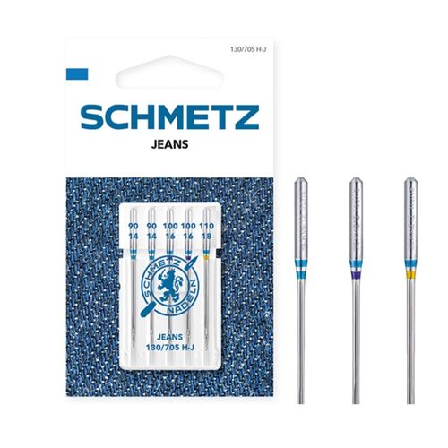 Schmetz Denim/Jeans Sewing Machine Needles 90/14