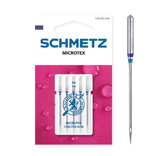 Schmetz Microtex Sewing Machine Needles 90/14
