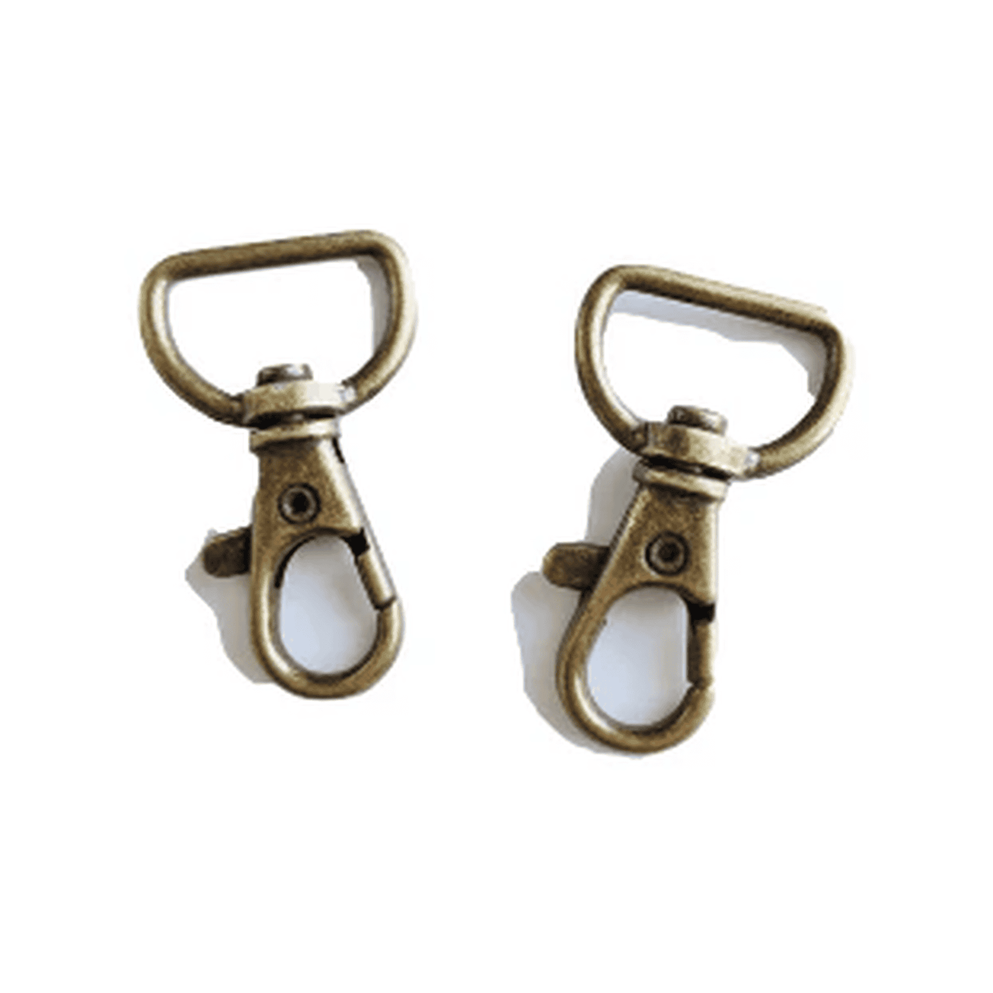3/4" Swivel Trigger Hook Antique Brass