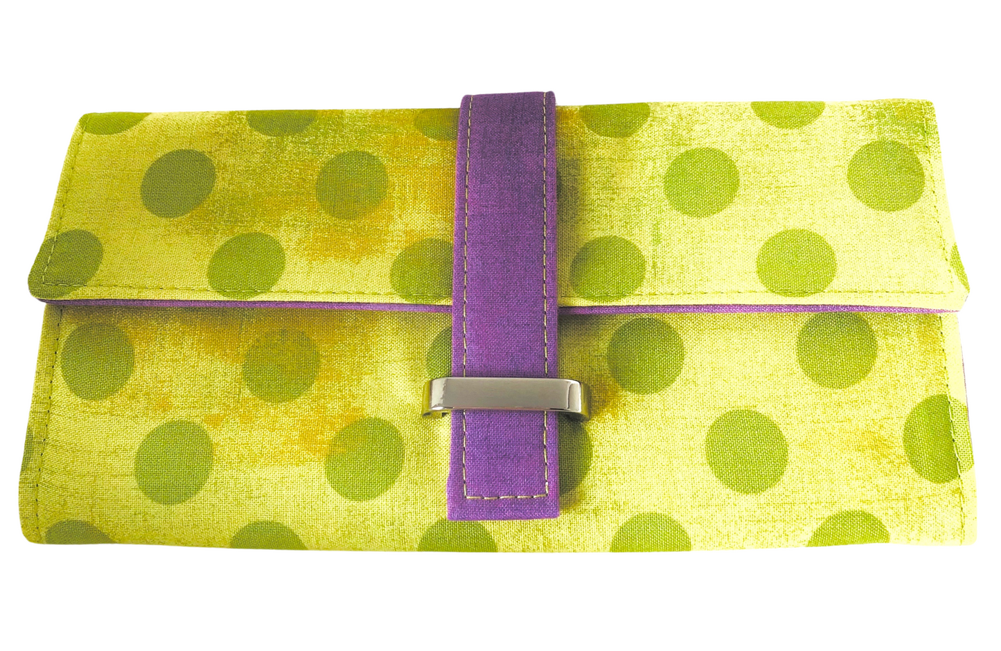 use silver strap keepers as an alternative closure for wallets