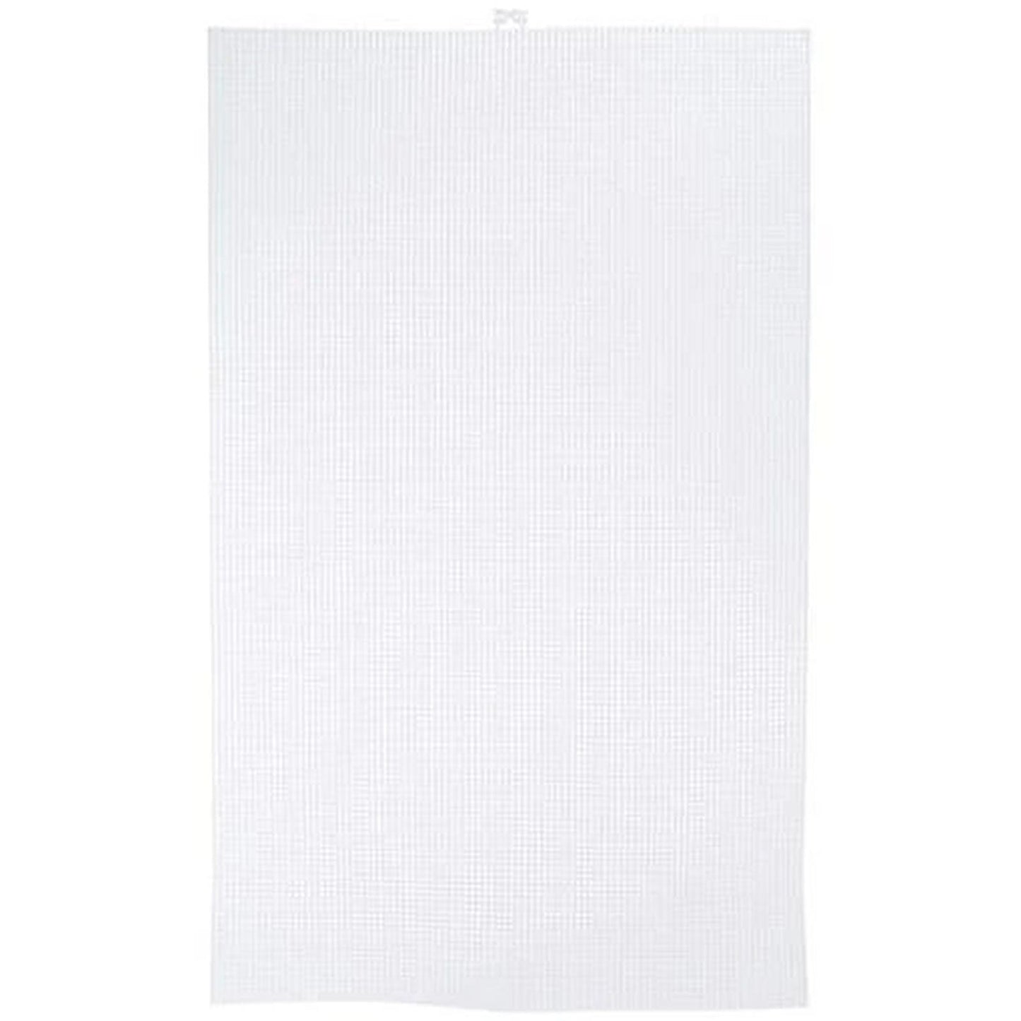ultra stiff plastic canvas available in two sizes, ideal for making bag bottoms