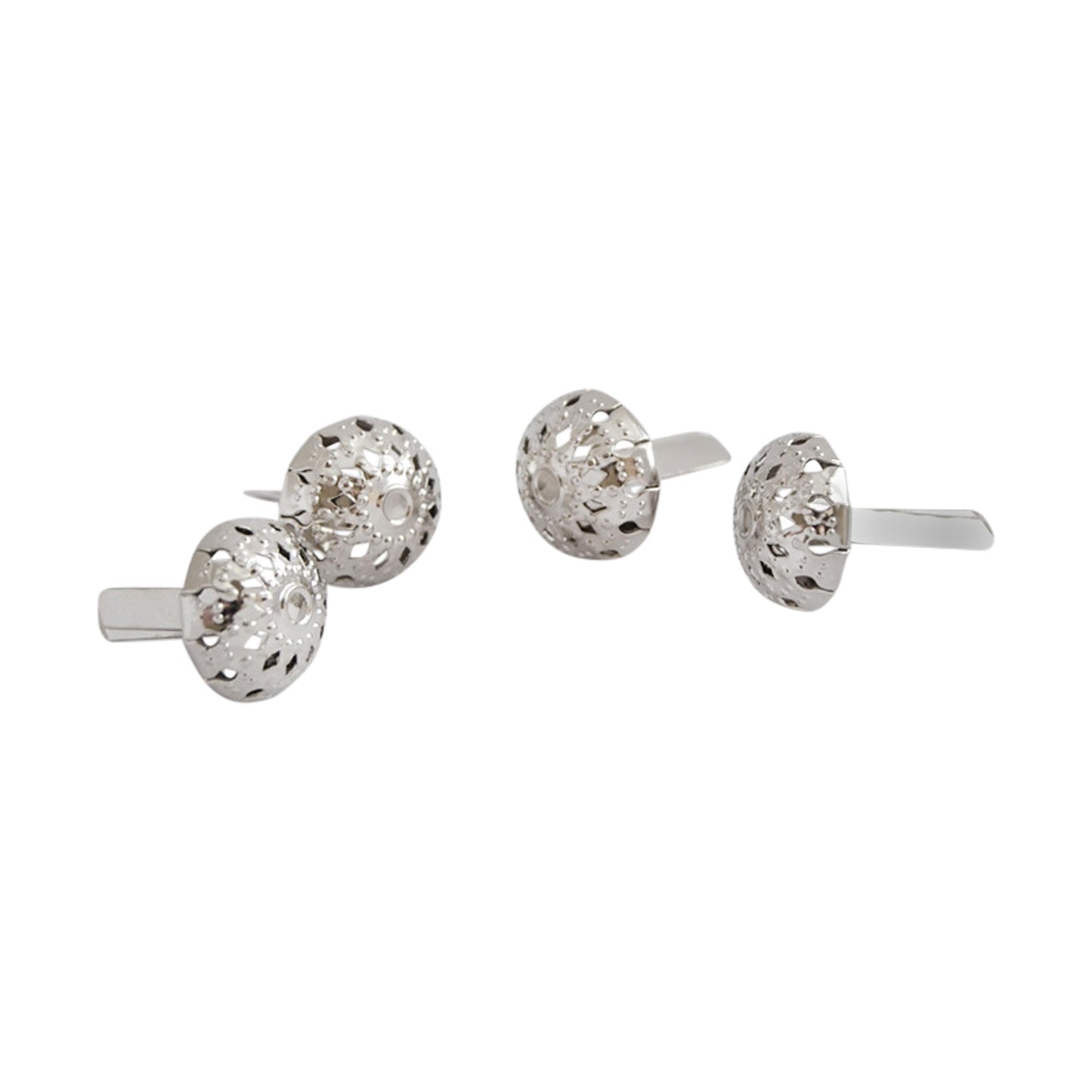 12mm cage feet come with washers for fixing and are available in two colours, silver or antique brass 