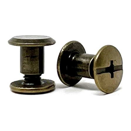 Use Chicago Screws to attach bag handles quickly and easily 