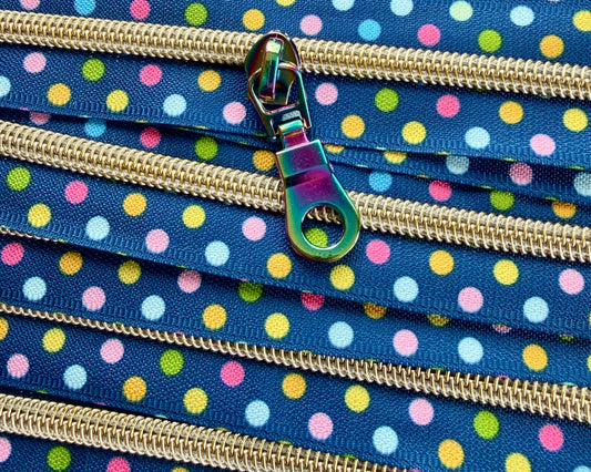 At a pop of fun and colour to your next bag making projet
