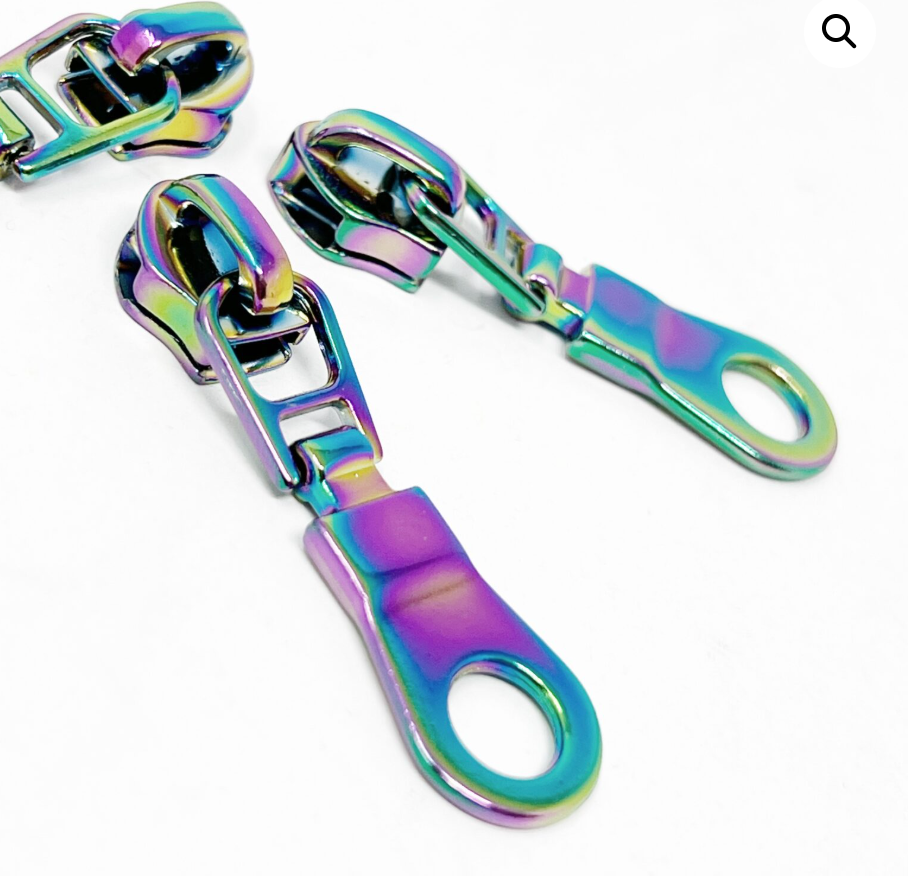 Donut No. 5 Zip Pulls in Rainbow