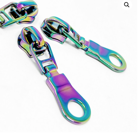 Donut No. 5 Zip Pulls in Rainbow