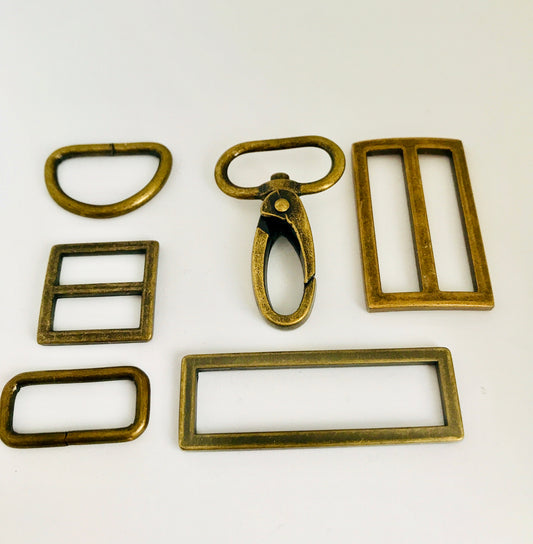 Random Antique Brass Hardware